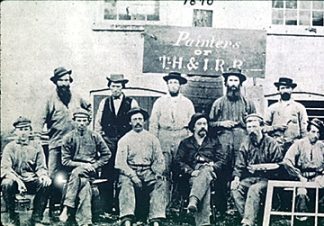 1870 Work Gang Photo